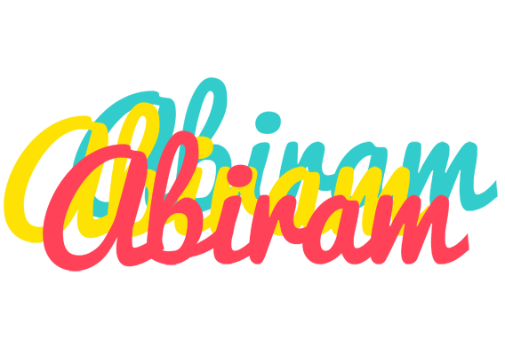 Abiram disco logo