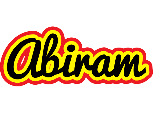 Abiram flaming logo