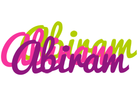 Abiram flowers logo