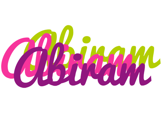 Abiram flowers logo
