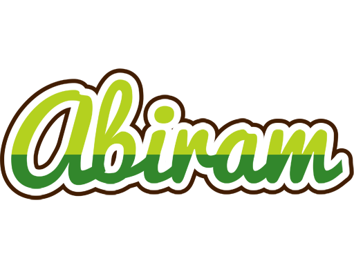 Abiram golfing logo