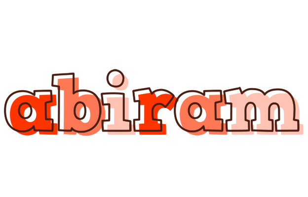 Abiram paint logo