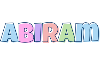 Abiram pastel logo