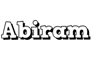 Abiram snowing logo
