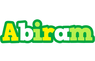 Abiram soccer logo