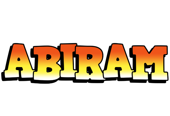 Abiram sunset logo