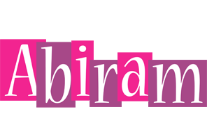 Abiram whine logo