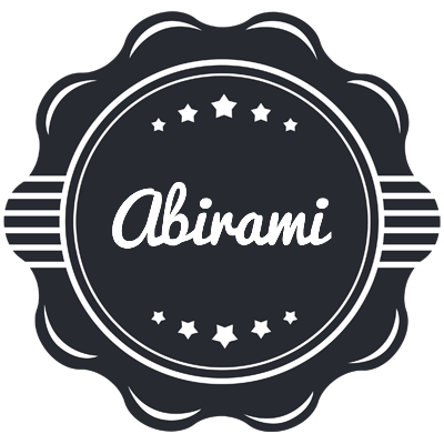 Abirami badge logo
