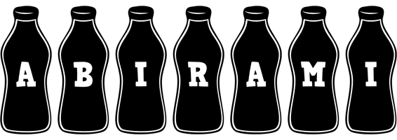 Abirami bottle logo