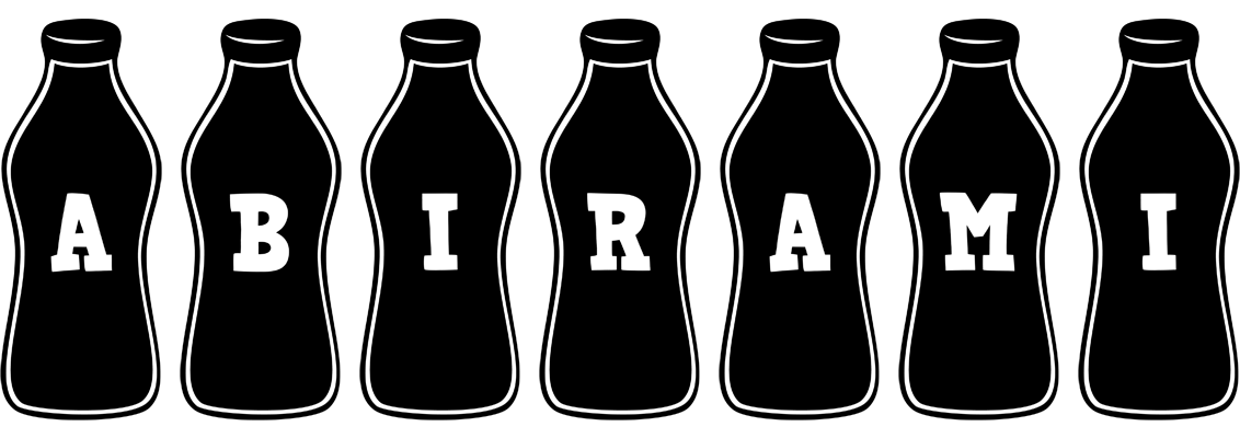 Abirami bottle logo