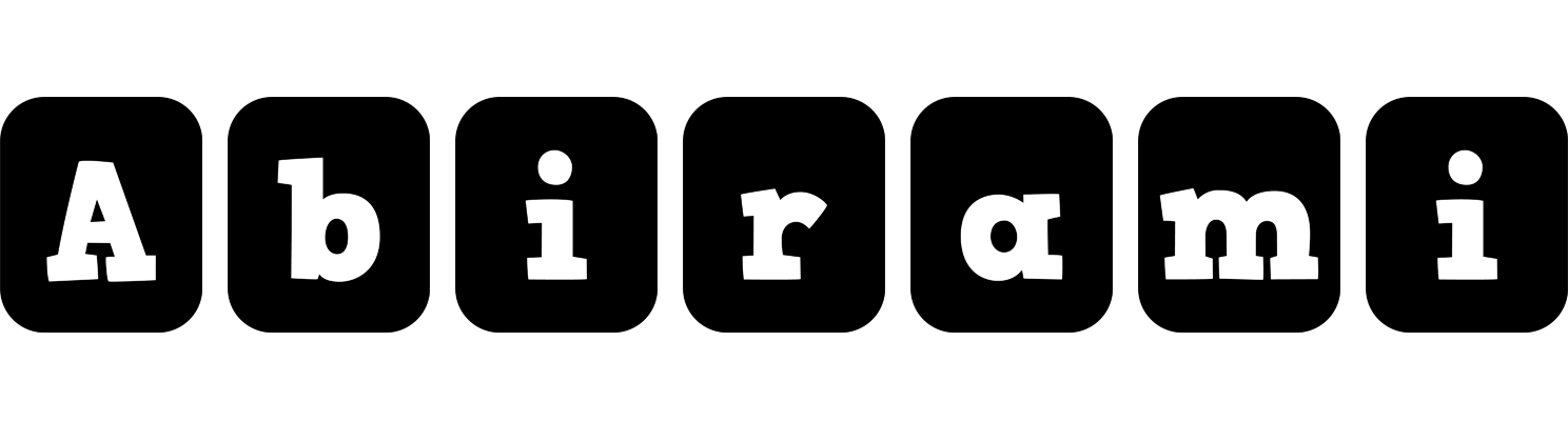 Abirami box logo