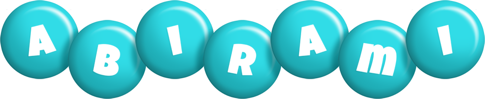 Abirami candy-azur logo