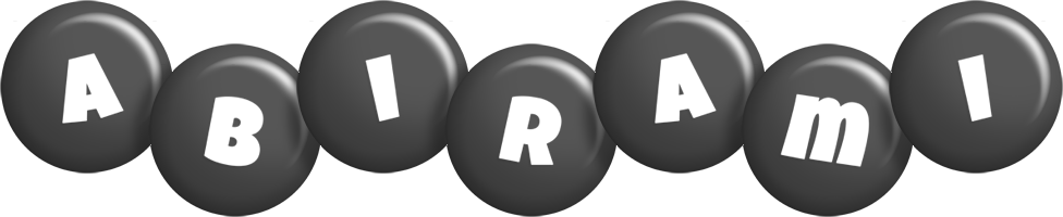 Abirami candy-black logo
