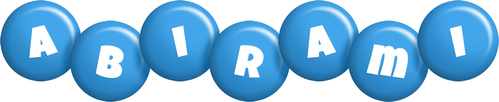 Abirami candy-blue logo
