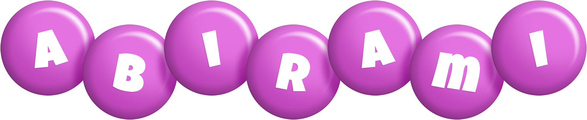 Abirami candy-purple logo