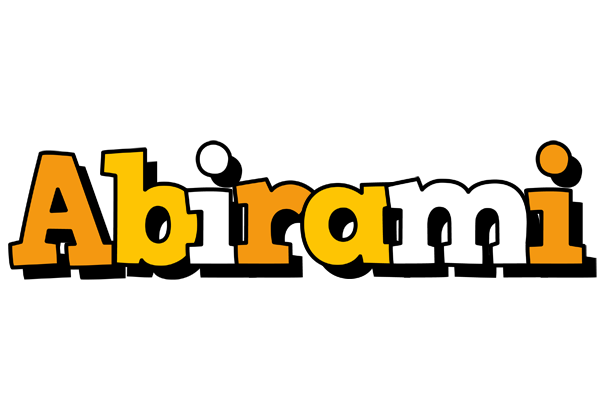 Abirami cartoon logo