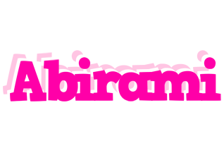 Abirami dancing logo