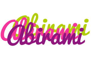 Abirami flowers logo