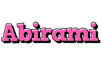 Abirami girlish logo