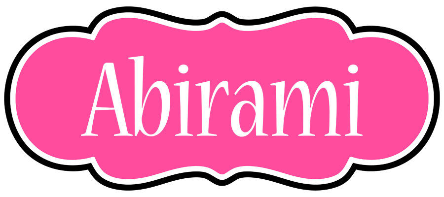 Abirami invitation logo