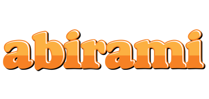 Abirami orange logo
