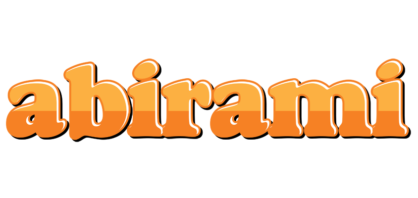 Abirami orange logo