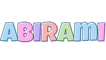 Abirami pastel logo