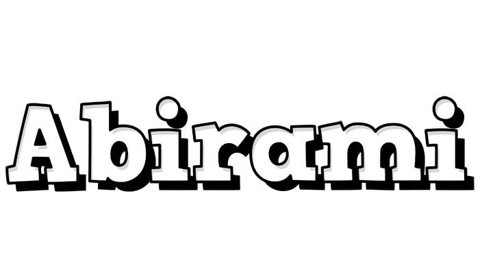 Abirami snowing logo