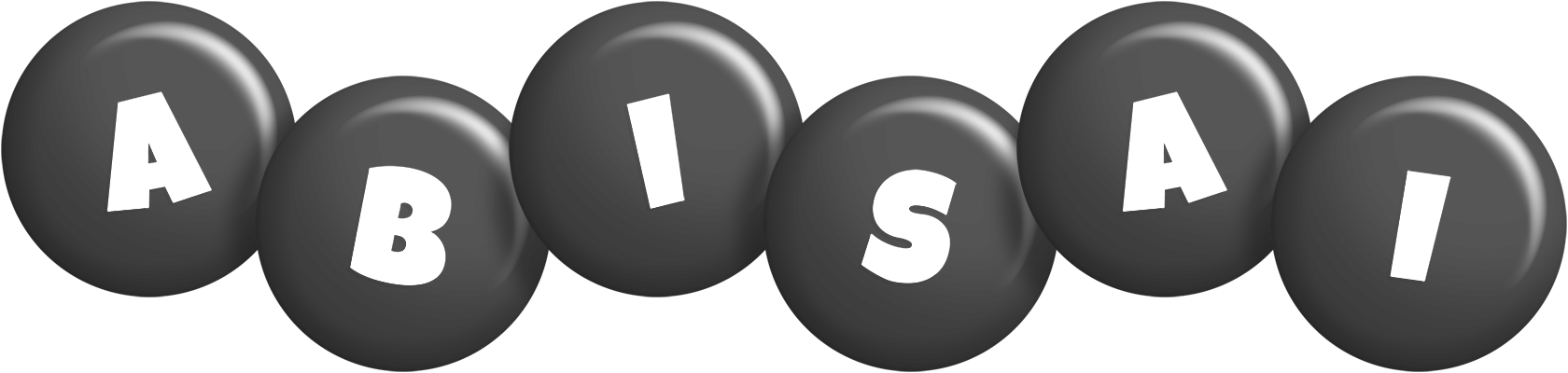 Abisai candy-black logo