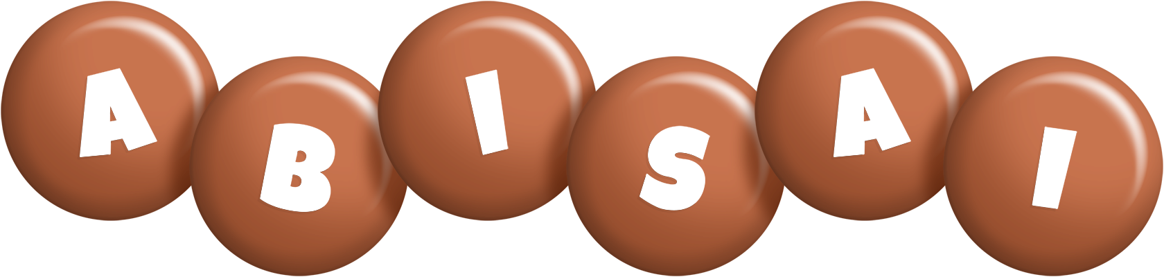 Abisai candy-brown logo