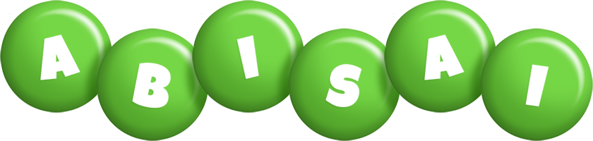 Abisai candy-green logo