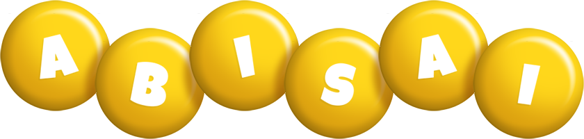 Abisai candy-yellow logo