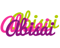 Abisai flowers logo