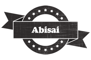 Abisai grunge logo