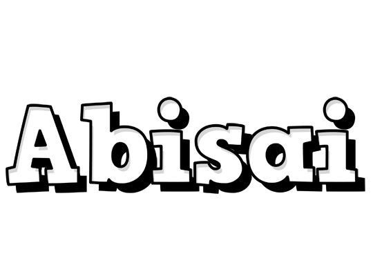 Abisai snowing logo