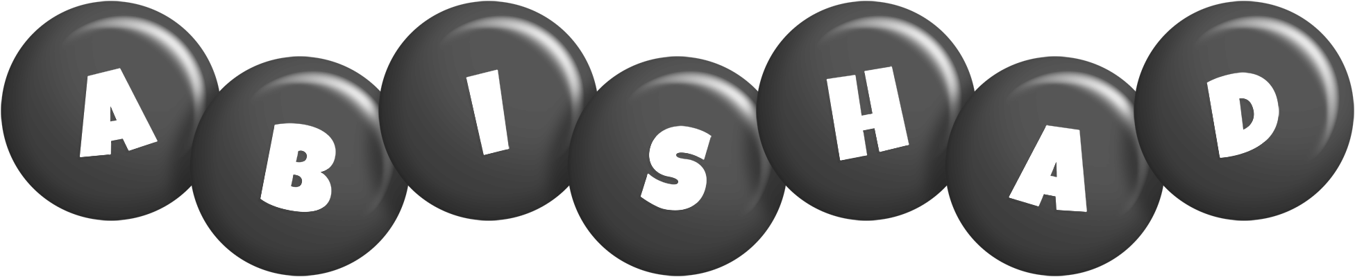 Abishad candy-black logo