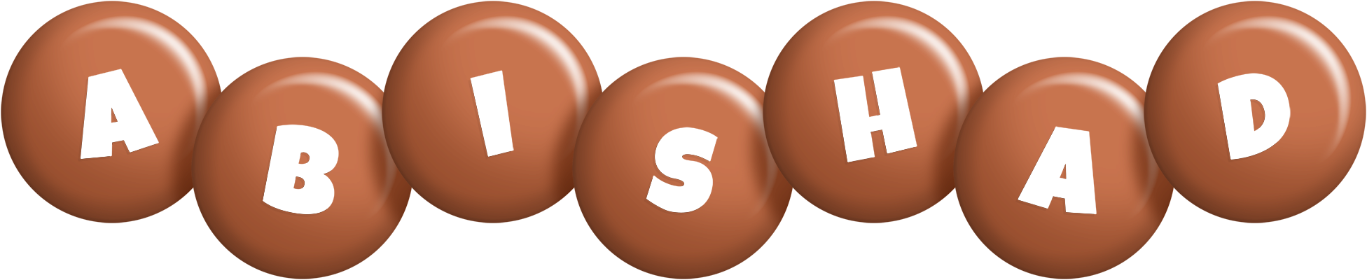 Abishad candy-brown logo