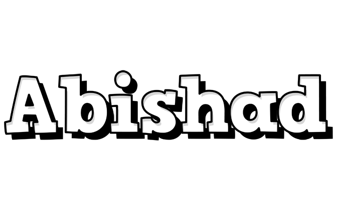 Abishad snowing logo