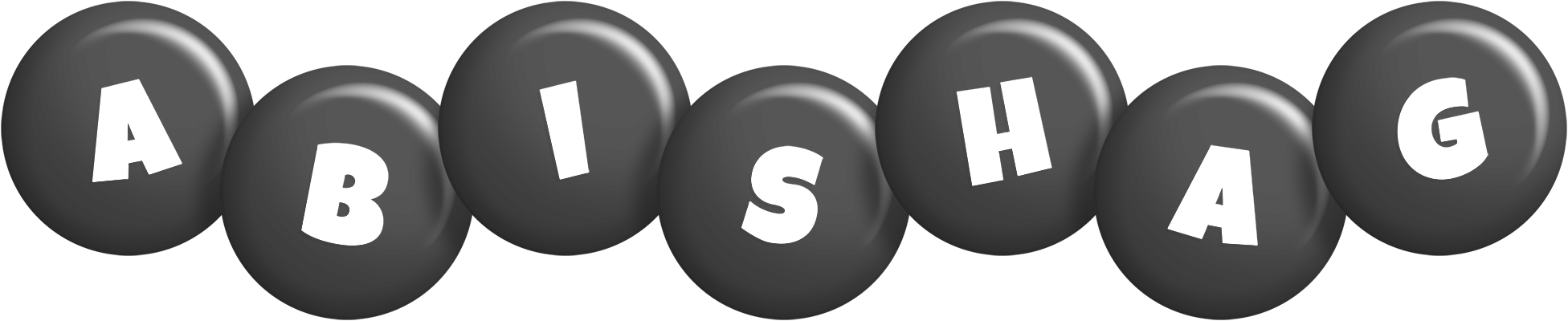 Abishag candy-black logo