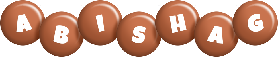 Abishag candy-brown logo