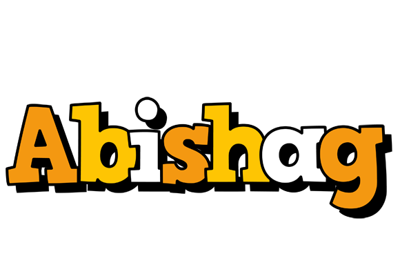 Abishag cartoon logo