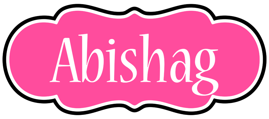 Abishag invitation logo