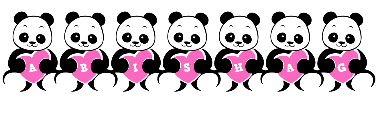 Abishag love-panda logo