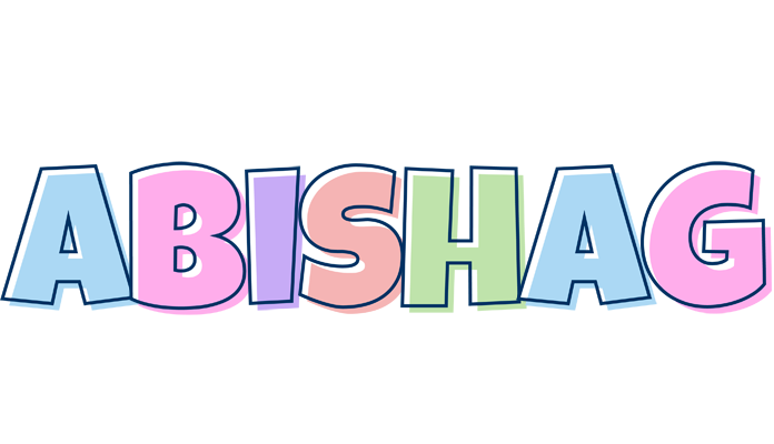 Abishag pastel logo