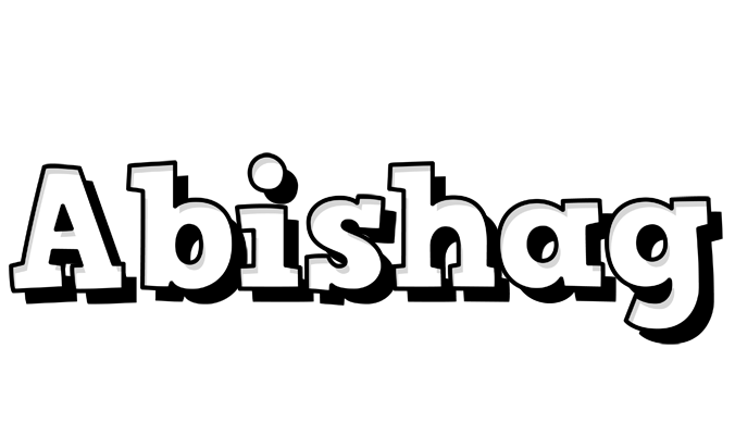 Abishag snowing logo