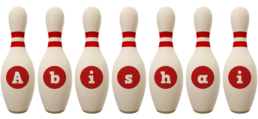 Abishai bowling-pin logo