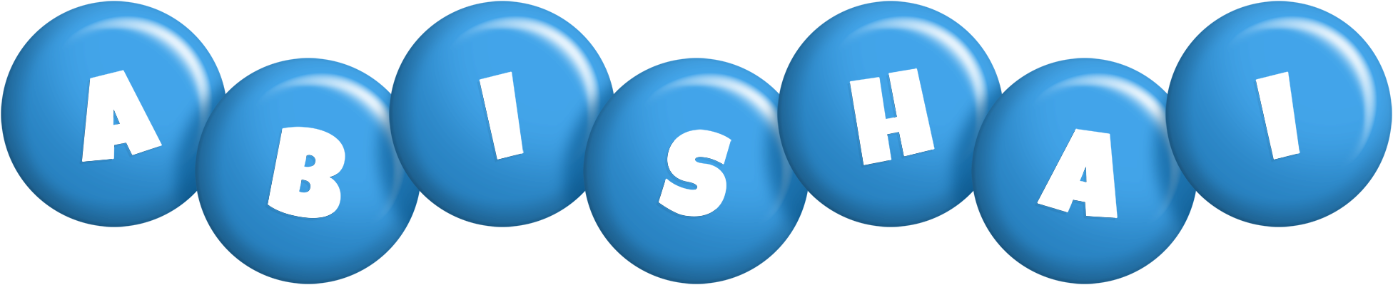 Abishai candy-blue logo