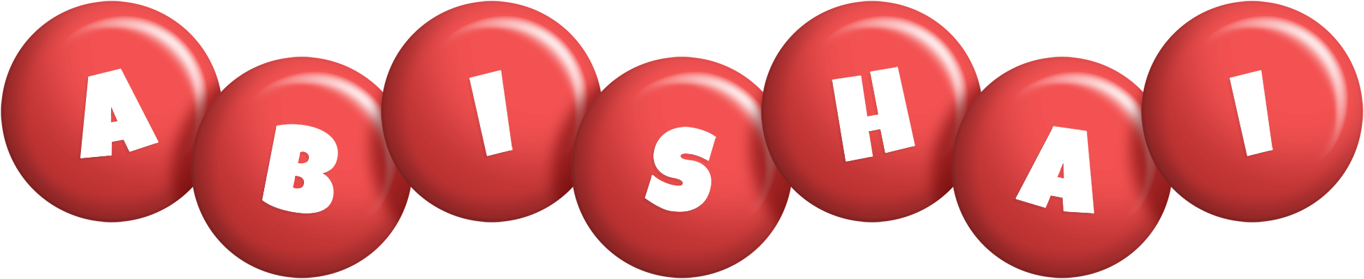 Abishai candy-red logo