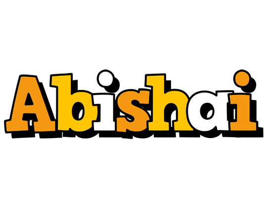 Abishai cartoon logo