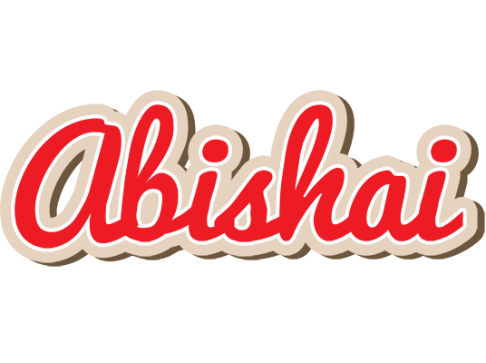Abishai chocolate logo